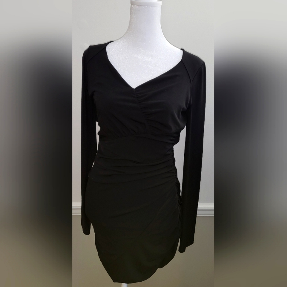 Guess Los Angeles | Backless Mini Black Dress | Size M